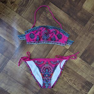 NWOT* Victoria's Secret bandeau bikini swim top & bottom set - XS